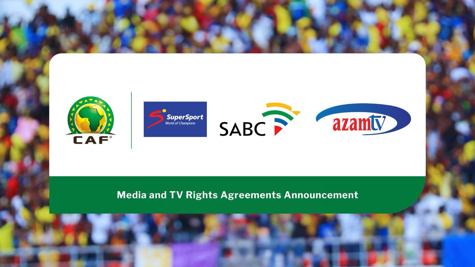 CAF Announces New Media and TV Rights Agreements for 2024/25 CAF Interclub Season