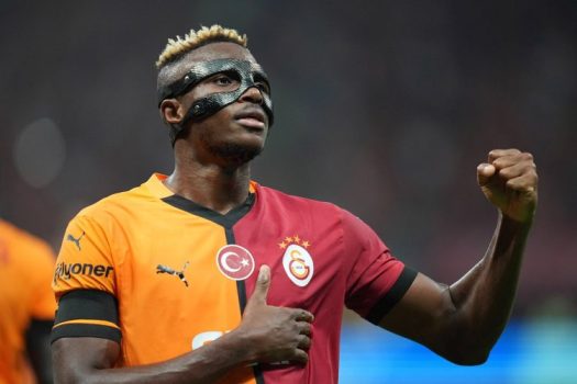 Victor Osimhen Wins First Turkish Super Lig Award