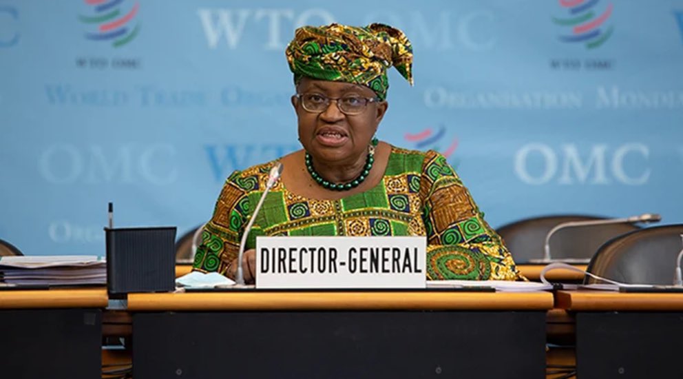 WTO Confirms Ngozi Okonjo-Iweala as Sole Candidate for Second Term